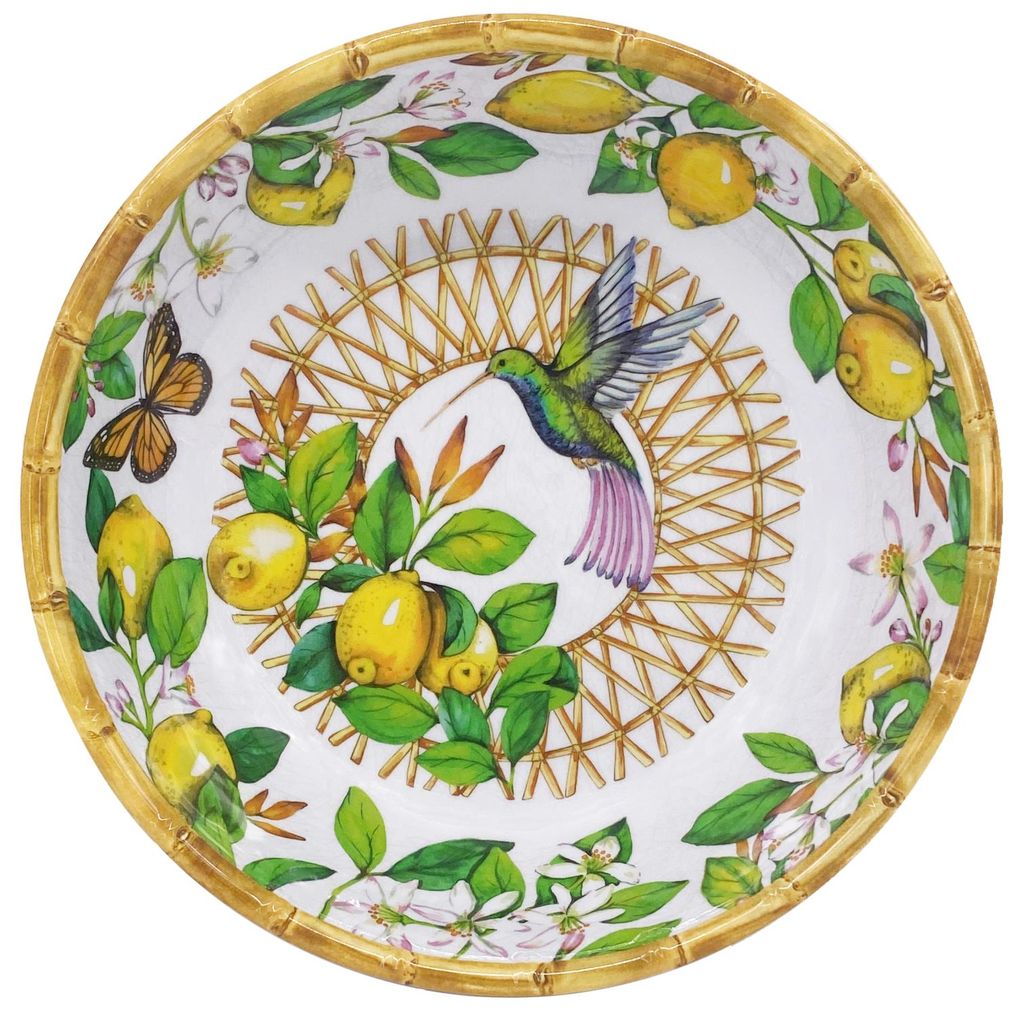 Assiette creuse en mélamine Capri 23 cm - Visuel 2